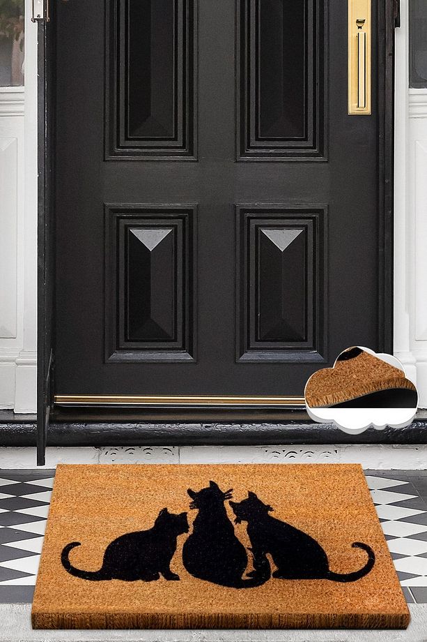 Coco CAT SHADOW Doğal Koko Paspas,Kıl Kapı Önü Paspası - 2