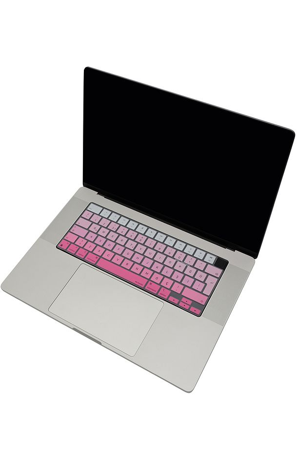 Macbook Kılıf Klavye Koruyucu Air Pro M1-m2-m3-m4 (TÜRKÇE Q) A2681 A2941 A2442 A2485 A3113 Gradient - 7