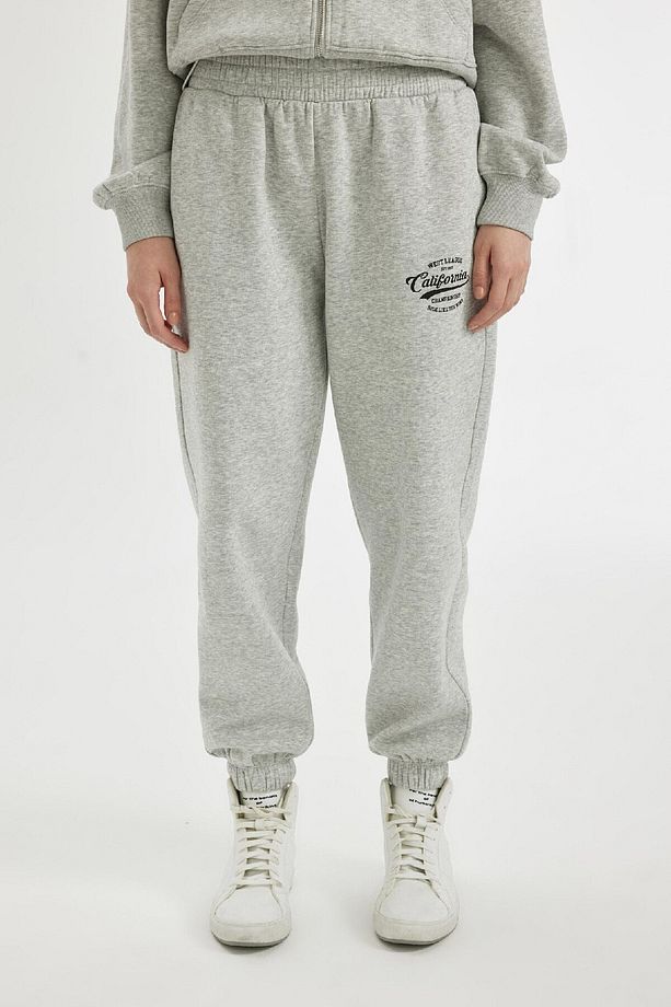 Coool Jogger Eşofman Altı Baskılı Beli Paçası Lastikli Cepli Basic Düz X5391az24wn - 8