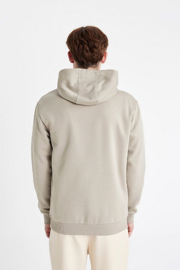 Regular Fit Kapüşonlu Baskılı Sweatshirt C6131ax24au - 6