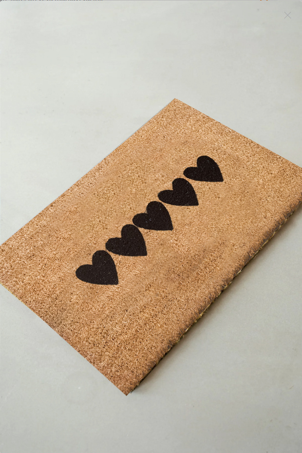 Coco Pelo 40x60 Cm Bristle Mat, Decorative Multi-Purpose Indoor and Outdoor Door Mat