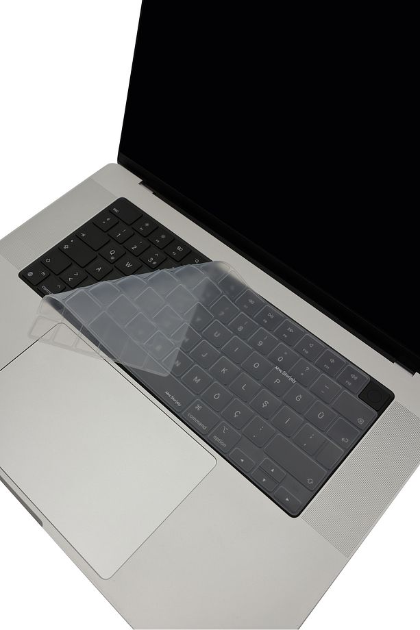 Macbook Kılıf Klavye Koruyucu Air Pro M1-m2-m3-m4 Ingilizce Baskı (US-ABD) A2681 A2941 A2442 A2485 - 1