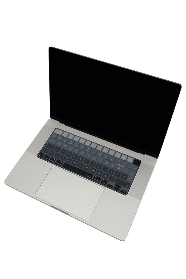 Macbook Kılıf Klavye Koruyucu Air Pro M1-m2-m3-m4 (TÜRKÇE Q) A2681 A2941 A2442 A2485 A3113 Ombre - 6