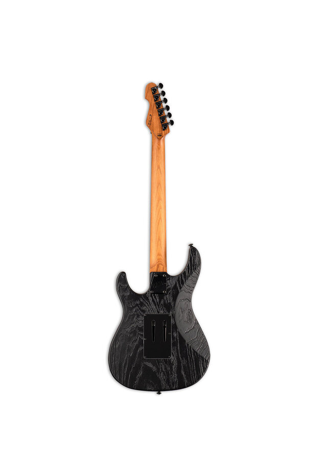 Sn-1000 Fr Black Blast Roasted Maple Elektro Gitar - 3
