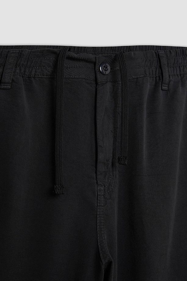 Regular Fit Düz Paça Bermuda Şort C7800AX24SM - 8