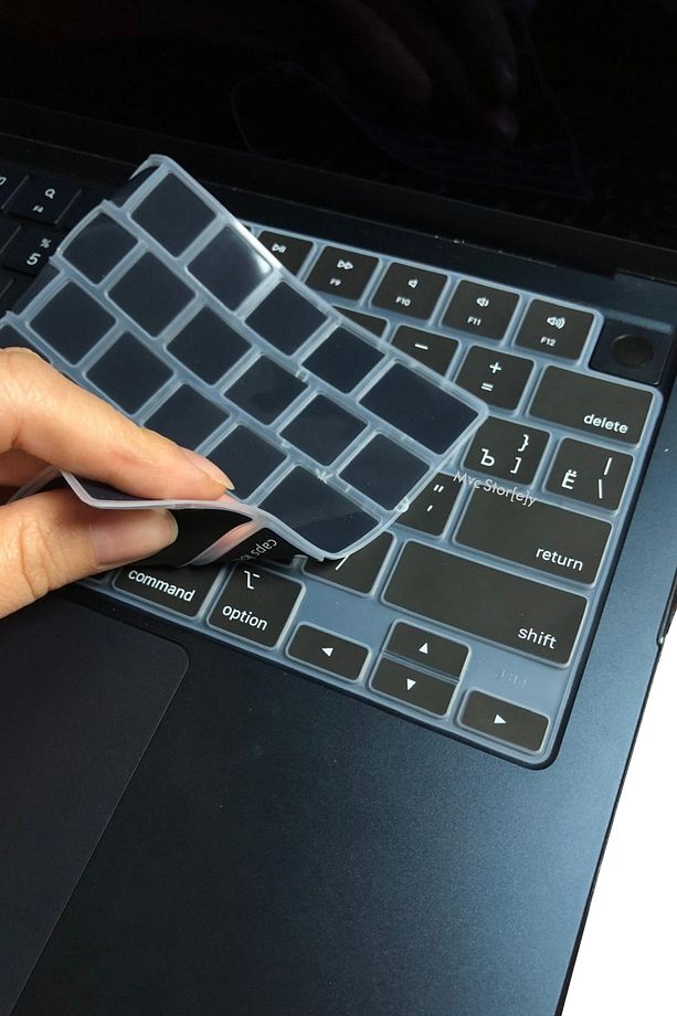 Rusça Klavye Koruyucu Macbook Air Pro Kılıf M1 M2 M3 M4 Çip (US-ABD) A2681 A2941 A2442 A2485 Uyumlu - 6