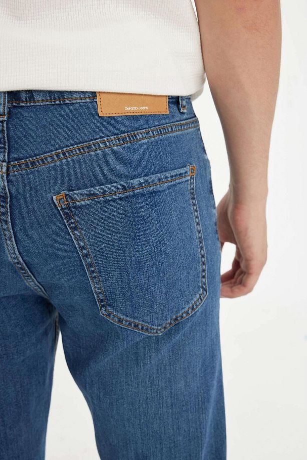 Sergio Regular Fit Normal Kalıp Normal Bel Boru Paça Jean Pantolon A6948ax24au - 6
