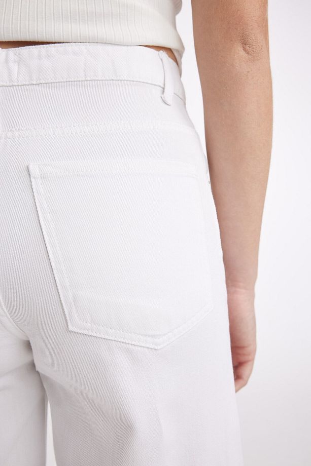 Normal Bel Kısa Paça Gabardin Bermuda Şort D0965ax24sm - 7