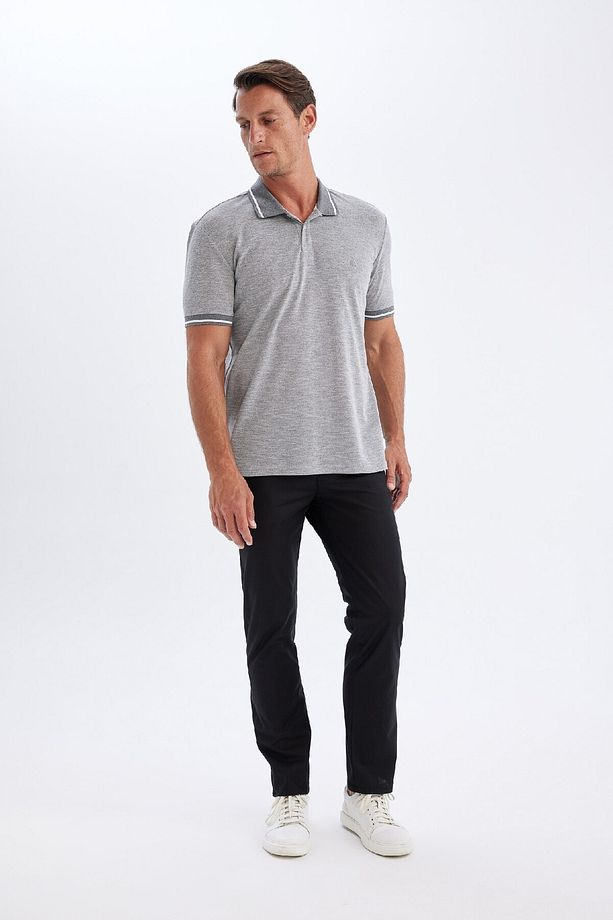 Regular Fit Normal Kesim Yazlık Düz Paça Chino Kanvas Pantolon D1526ax24sm - 3