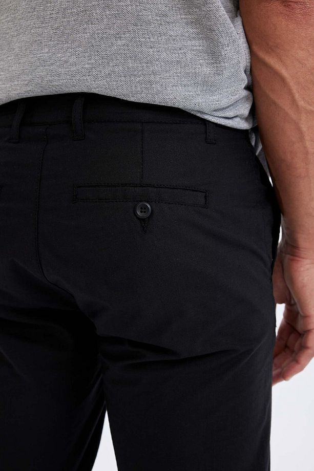 Regular Fit Normal Kesim Yazlık Düz Paça Chino Kanvas Pantolon D1526ax24sm - 6