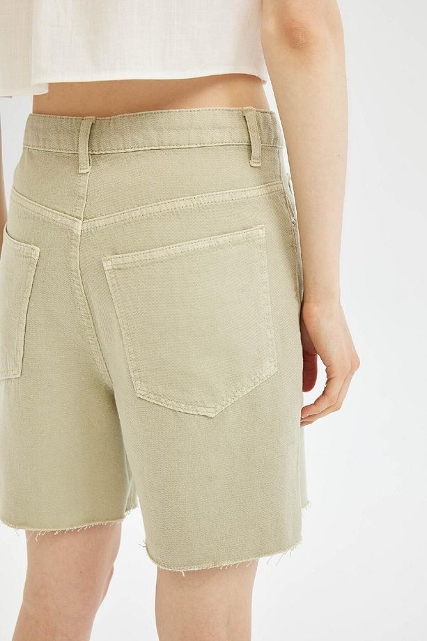 Coool Regular Fit Normal Bel Kısa Paça Gabardin Şort D0964AX24SM - 6