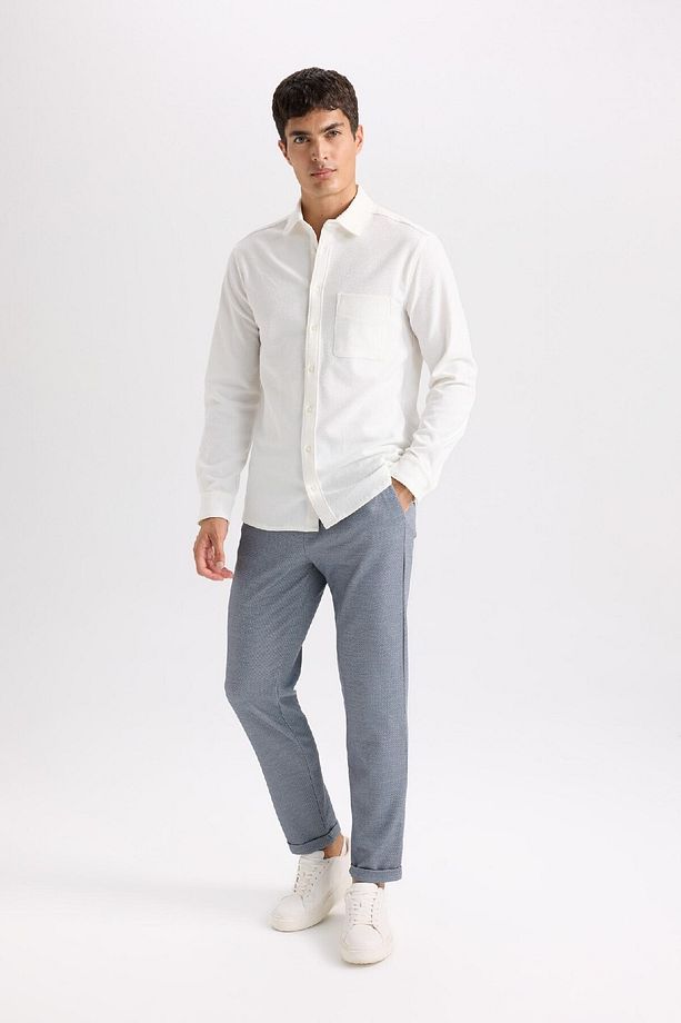 Jogger Duble Paça Yazlık Kumaş Pantolon Y2651az24au - 5