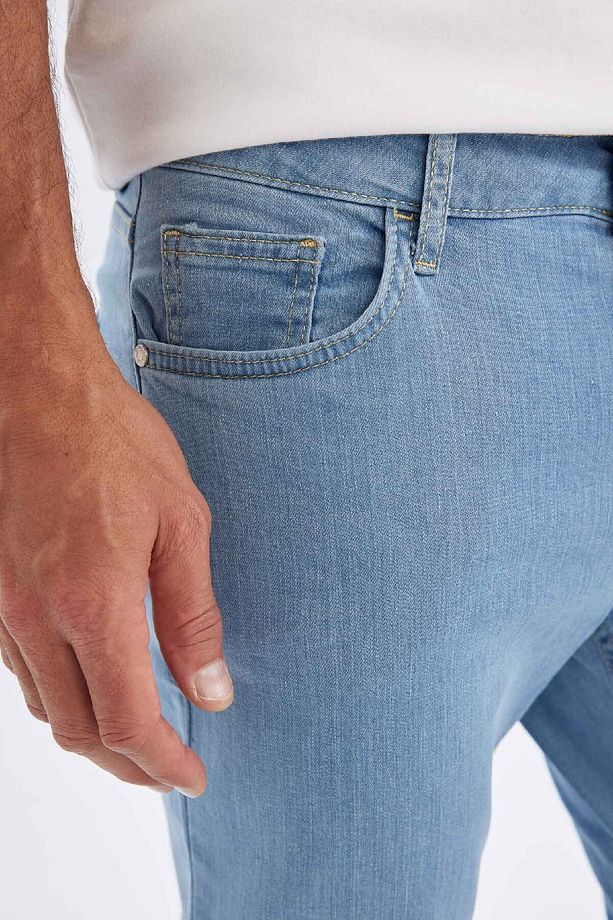 Sergio Regular Fit Normal Kalıp Normal Bel Boru Paça Jean Pantolon D2413AX24SM - 5