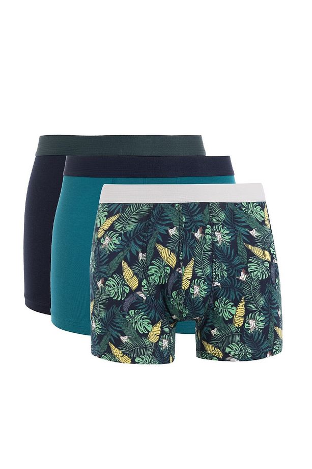 Regular Fit Baskılı 3'lü Boxer C9568ax24au - 1