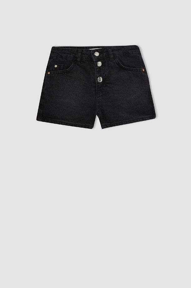 Kız Çocuk Mom Fit Jean Şort D1712A824SM - 8