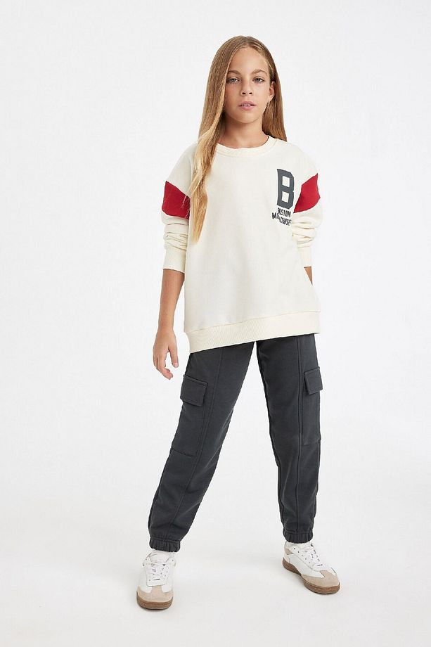Kız Çocuk Kargo Jogger Pantolon D3202A824WN - 3