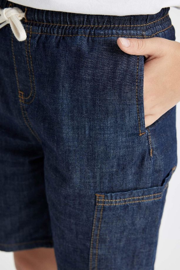 Erkek Çocuk Jean Şort D2687A824SM - 7