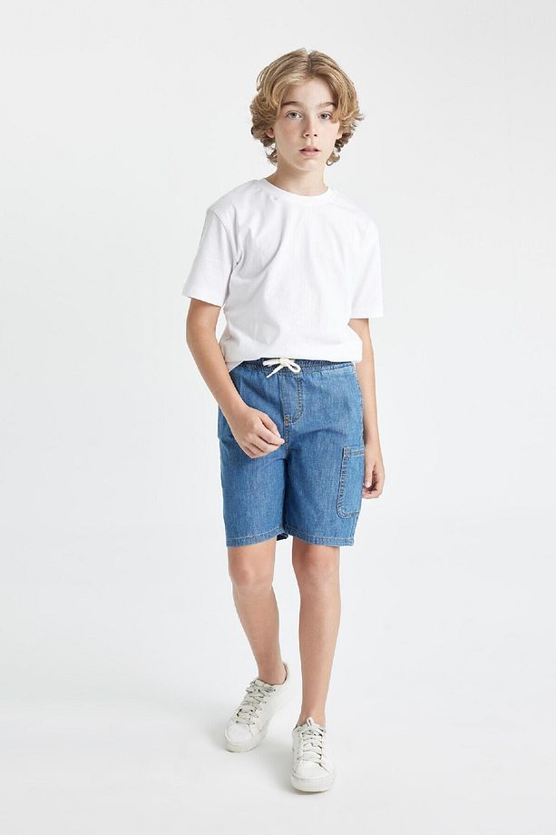 Erkek Çocuk Jean Şort D2687A824SM - 3