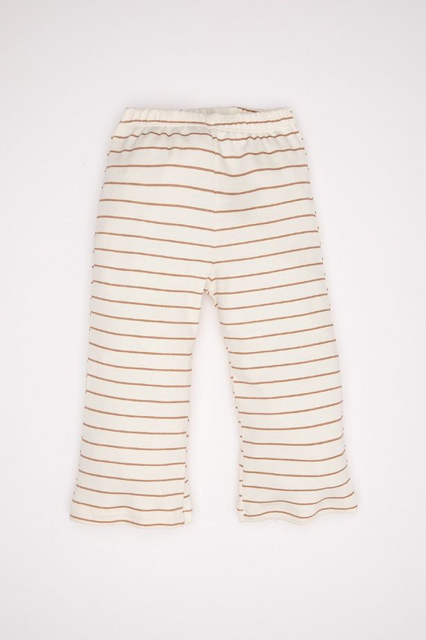 Erkek Bebek Pijama Takımı Çizgili Uzun Kollu Üst Uzun Alt D3548a524wn - 2