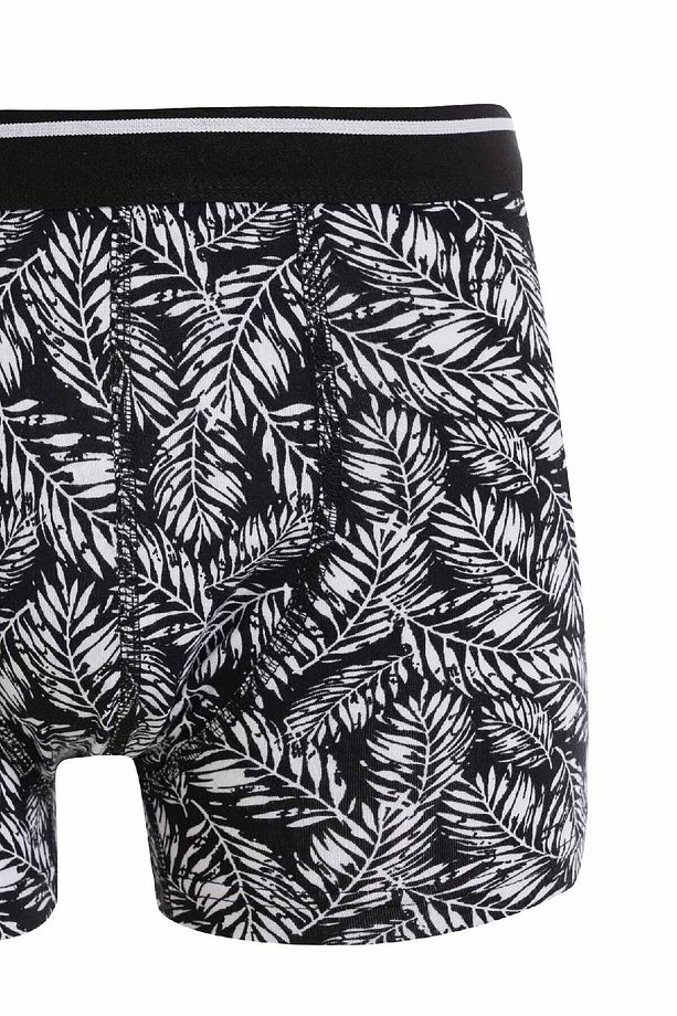 Regular Fit Desenli 3'lü Boxer B0577ax24wn - 7