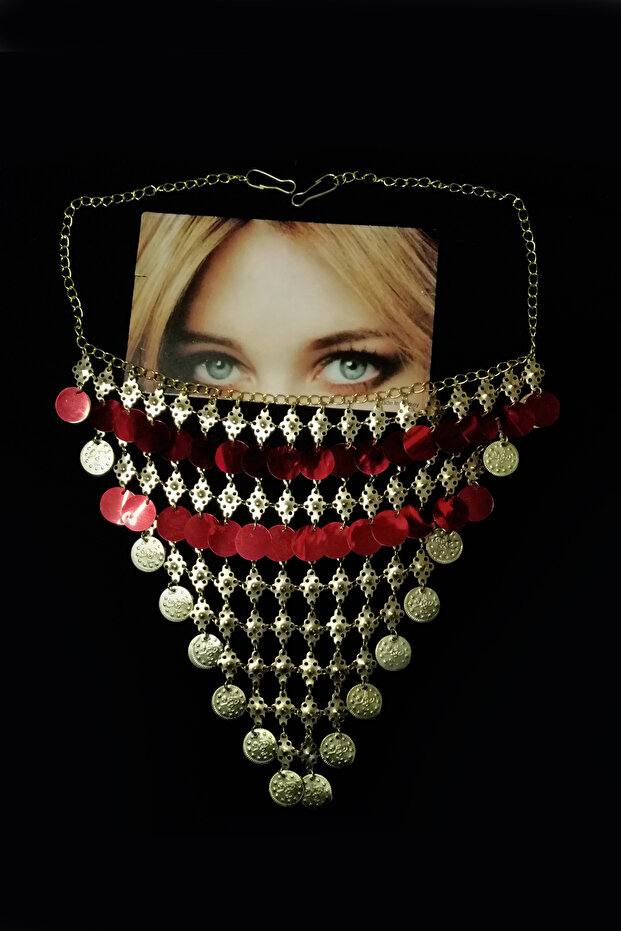 Oryantal Dansöz Peçe - 1