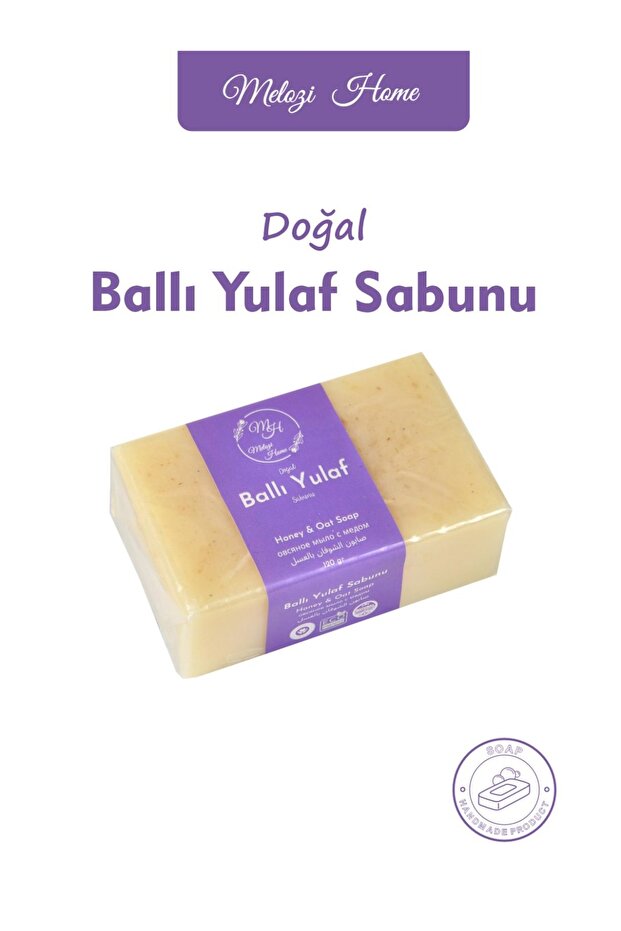 Honey and Oat Extract Skin Care Soap 120 Gr.