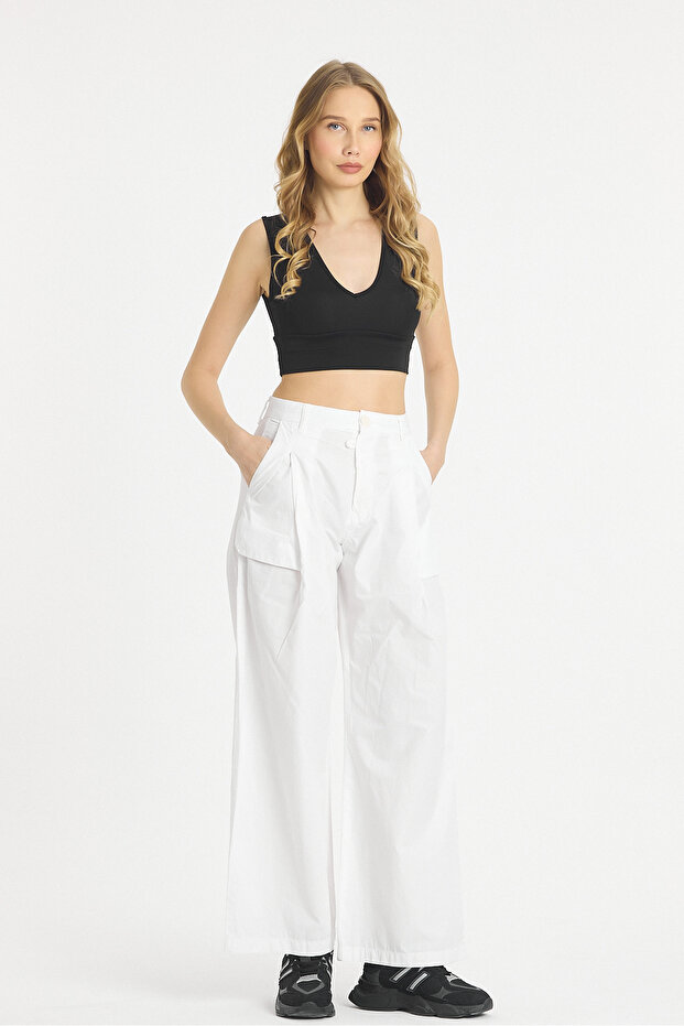 Kadın Günlük Pantolon - 1