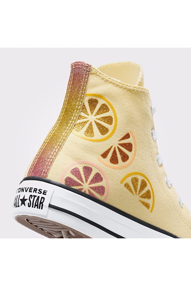 Chuck Taylor All Star Çocuk Sarı Sneaker - 6
