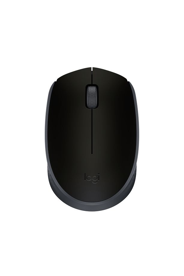 M171 USB Alıcılı Kablosuz Kompakt Mouse - Siyah - 1