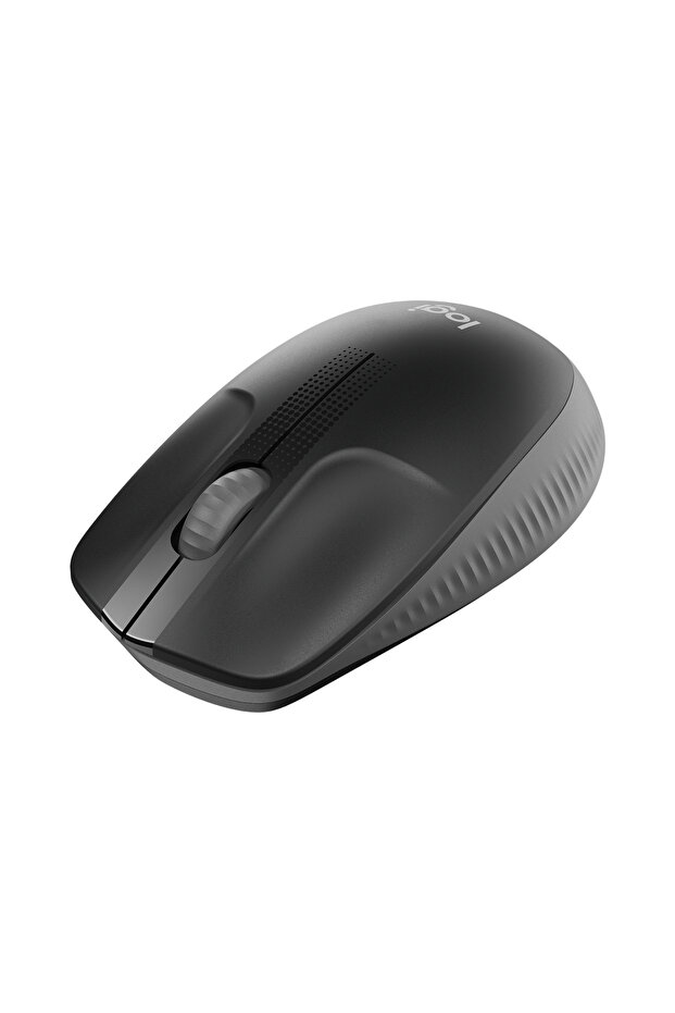 M190 Büyük Boy Usb Alıcılı 1.000 Dpı Kablosuz Mouse - Gri - 1