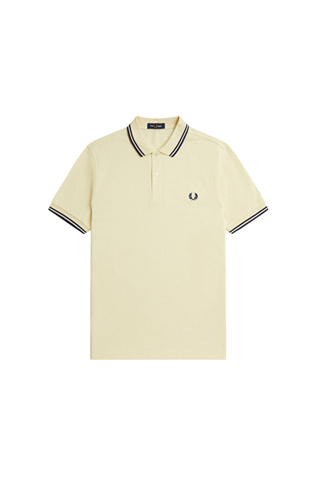 KOSZULKA POLO, MĘSKA, Z KRÓTKIM RĘKAWEM, DWUKOLOROWA, Z HAFTowanym LOGO, Z GUZIKAMI - 1