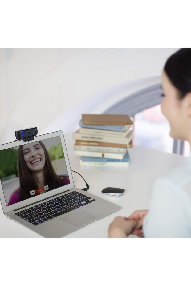 C920 PRO HD 1080p Stereo Ses ile Web Kamerası - Siyah - 9