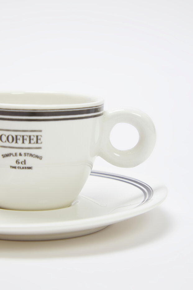 2'li Baskılı Espresso/Kahve Fincan Seti TPHSS25KFC00011 - 6