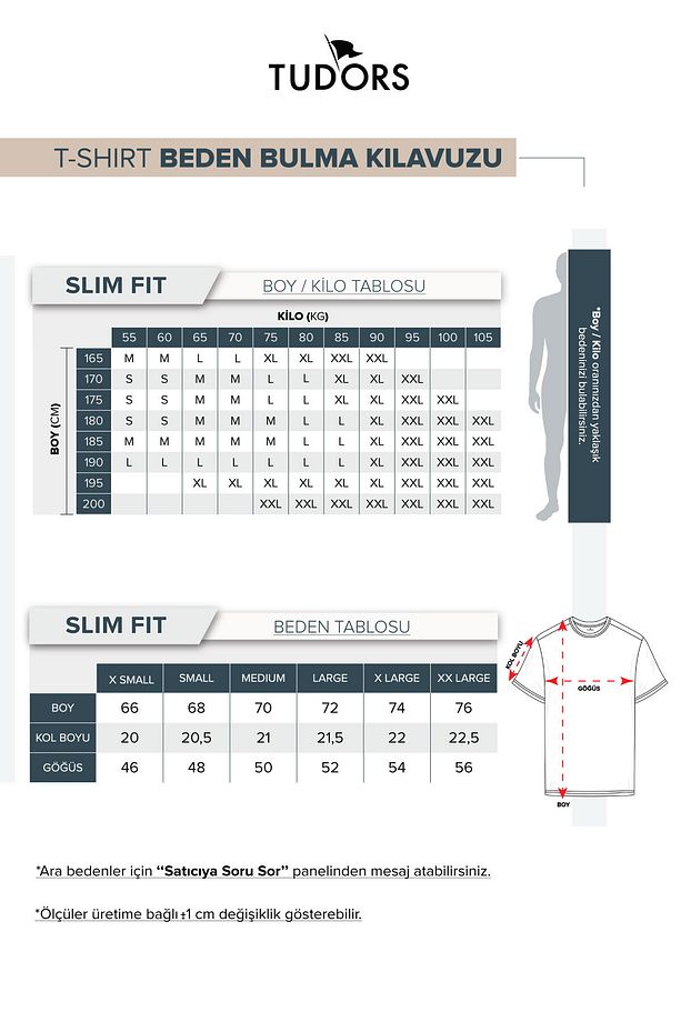 Erkek Slim Fit Dar Kesim Pamuklu Yumuşak Doku Likralı Esnek Kumaş Basic Mavi Bisiklet Yaka Tişört - 6