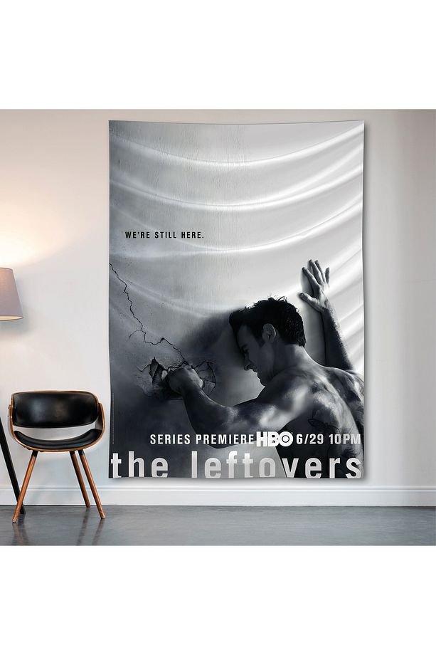 The Leftovers Duvar Örtüsü Duvar Halısı Birinci Kalite Saten Kumaş Poster - 2