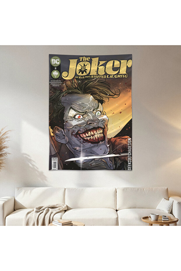 Joker Wall Covering Wall Carpet First Quality Satin Fabric Poster