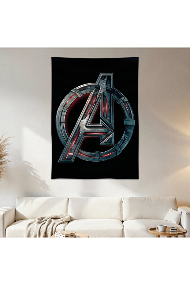 Avengers Wall Covering Tapestry First Quality Satin Fabric Poster