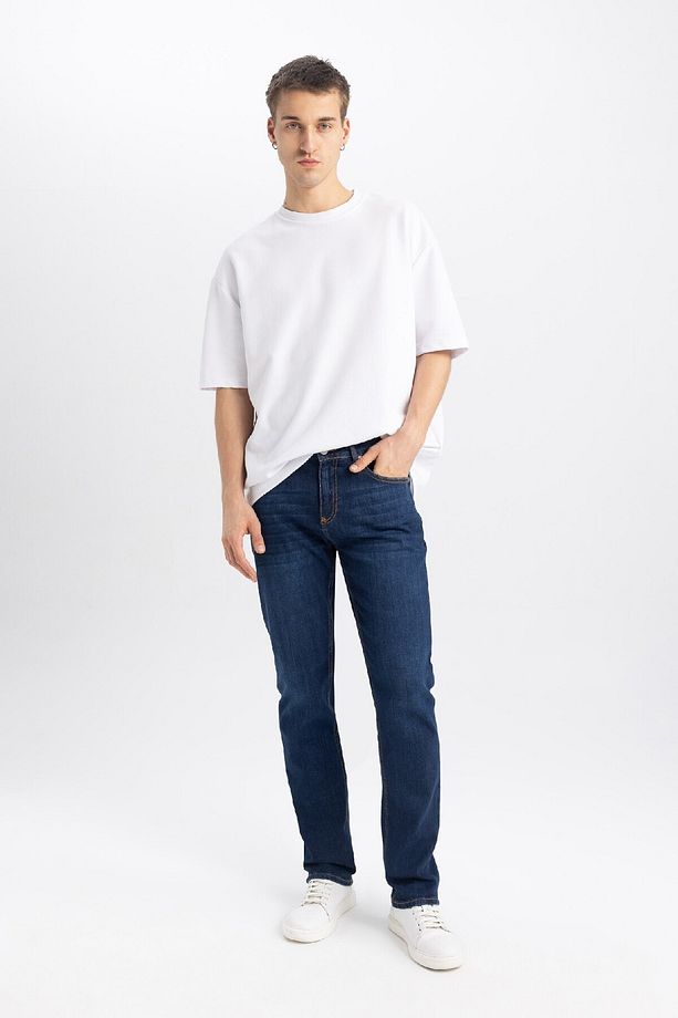 Sergio Regular Fit Normal Kalıp Normal Bel Boru Paça Jean Pantolon B0733ax24sp - 2