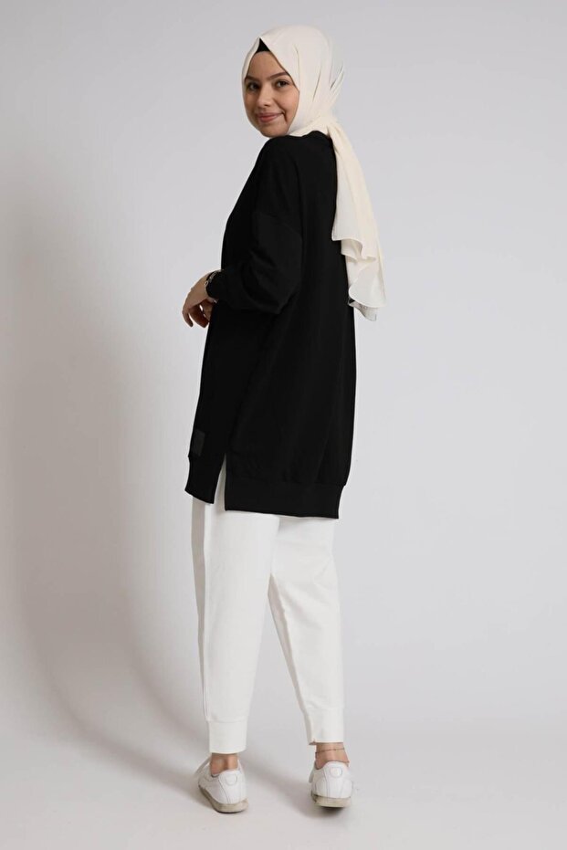 30644 Kadın Basıc Tunik - 4