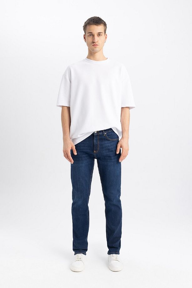 Sergio Regular Fit Normal Kalıp Normal Bel Boru Paça Jean Pantolon B0733ax24sp - 3