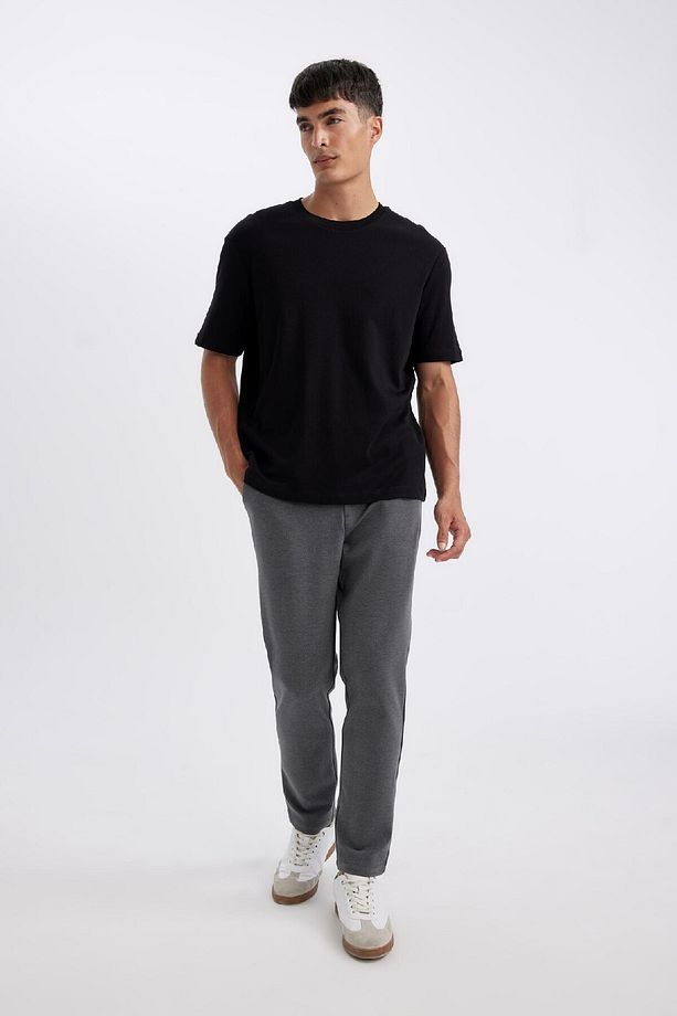 Kumaş Pantolon Tailored Regular Fit Normal Kesim Basic Düz Cepli Düz Paça D3707ax24au - 4