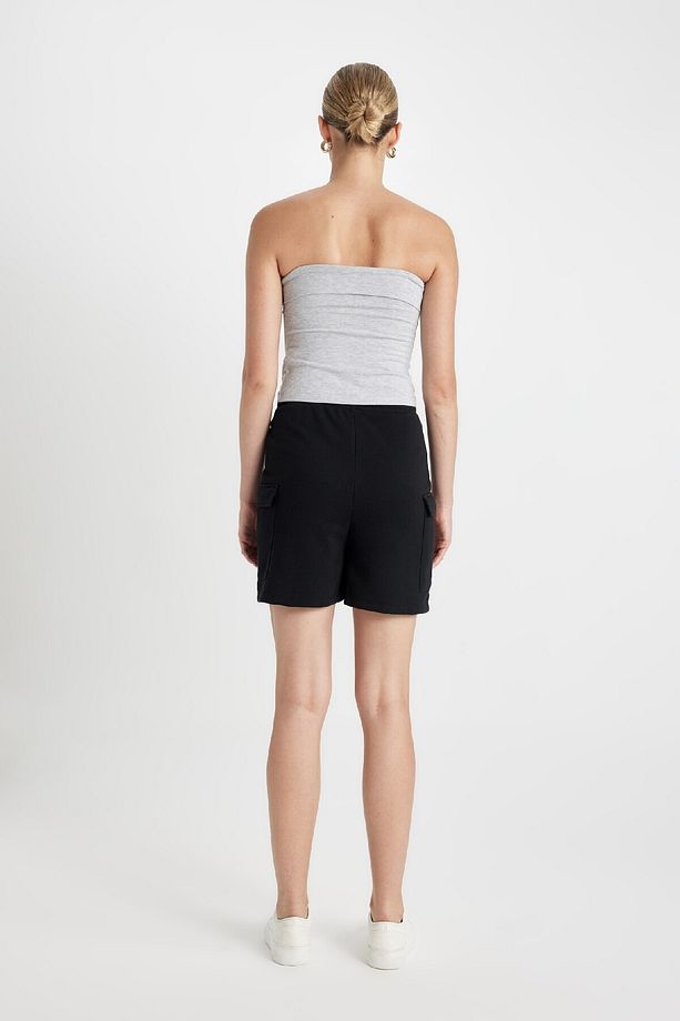 Regular Fit Düz Paça Şort Y0102AZ24SM - 5