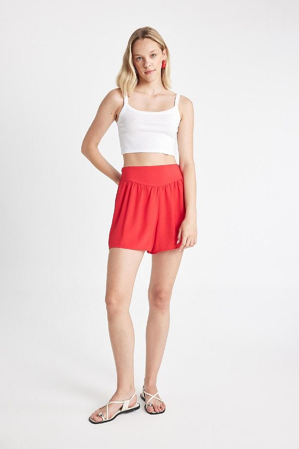 Regular Fit Normal Bel Kısa Paça Maroken Şort D3939AX24HS - 3
