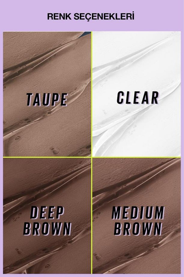 Super Lock Brow Glue Kaş Sabitleyici Maskara - Taupe - 3
