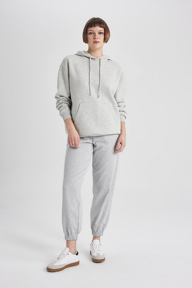 Standart Boy Beli Paçası Lastikli Basic Düz Jogger Eşofman Altı U3491az24sp - 2