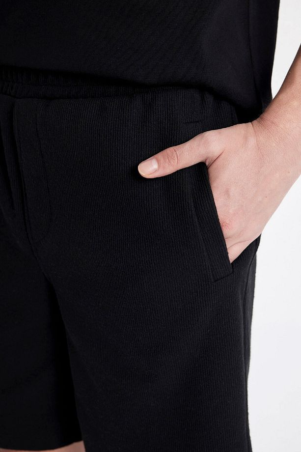 Regular Fit Selanik Kumaş Cepli Bermuda Şort D4546ax24sm - 5