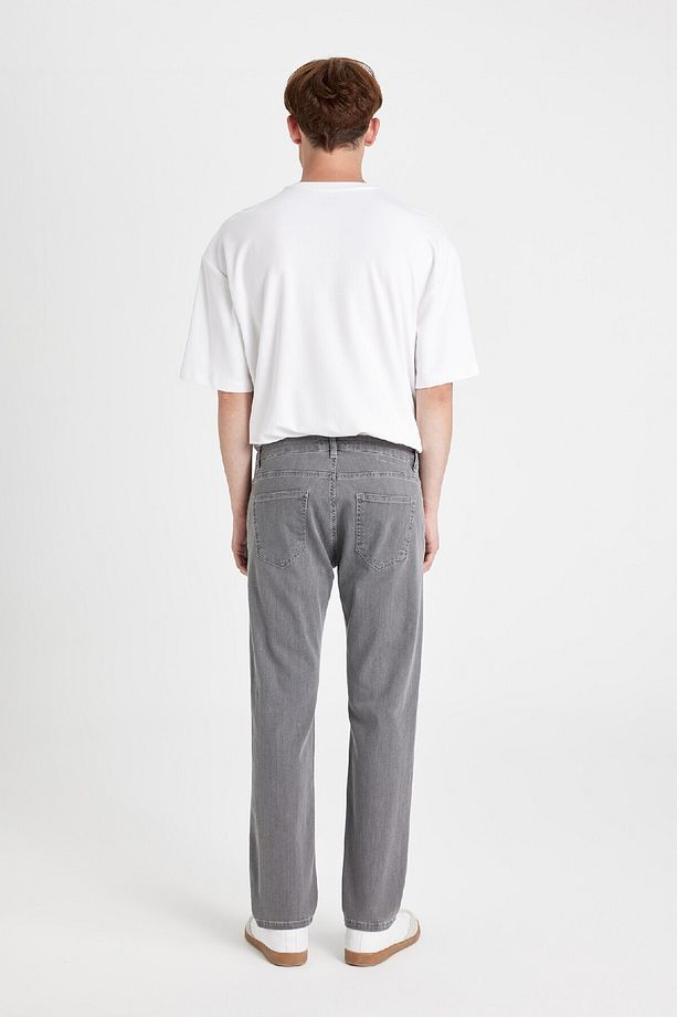 Sergio Regular Fit Normal Bel Düz Paça Jean Pantolon D2903AX24SM - 5