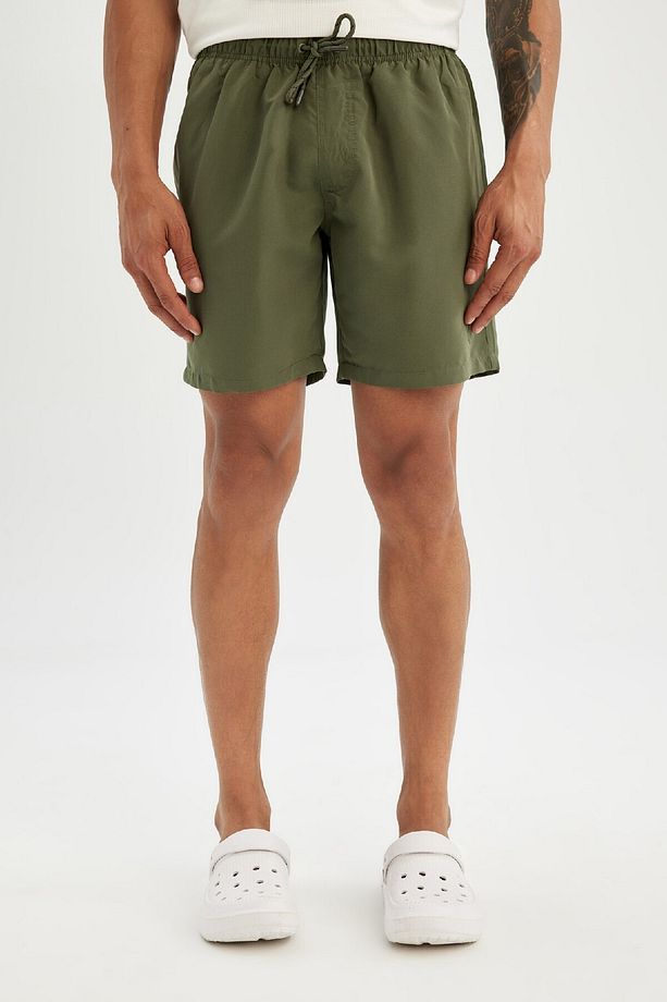 Regular Fit Kısa Boy Deniz Şortu D4073AX24HS - 4