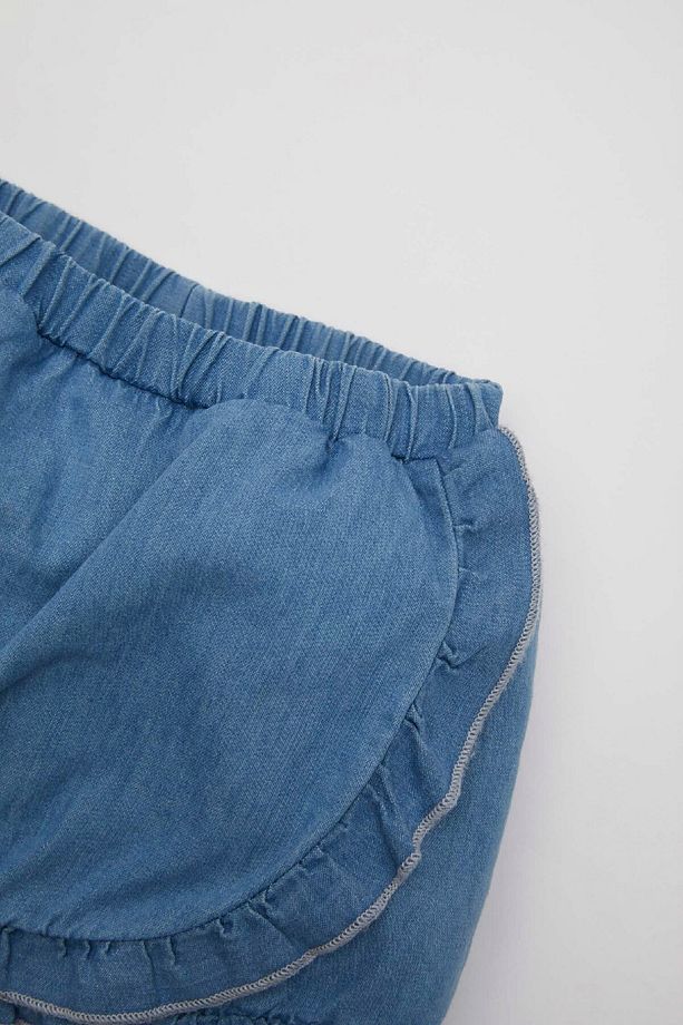 Kız Bebek Jean Şort Etek D4613A524SM - 2