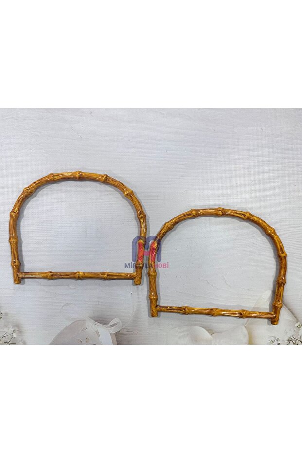 Bambu Görünümlü Plastik Çanta Sapı M16 - 1